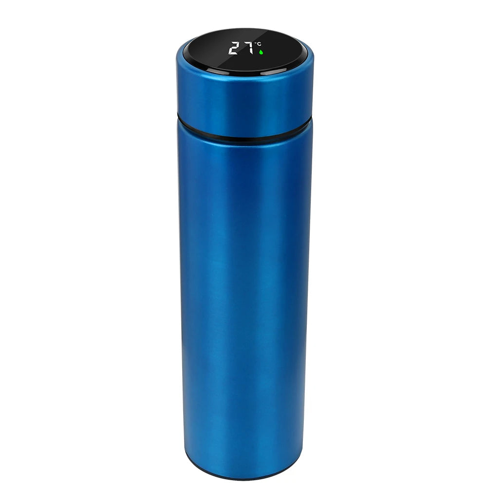 Temperature Display Stainless Steel Intelligent Thermos 500ML Led Digital Coffee Thermal Mugs Smart Insulation Cup Water Bottle