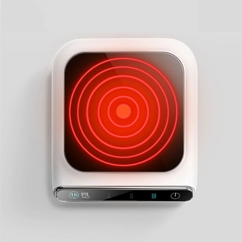 USB Heated Coasters Home Office Milk Coffee Heated Coasters Three Speed Thermostat Heater Portable Mini Heater