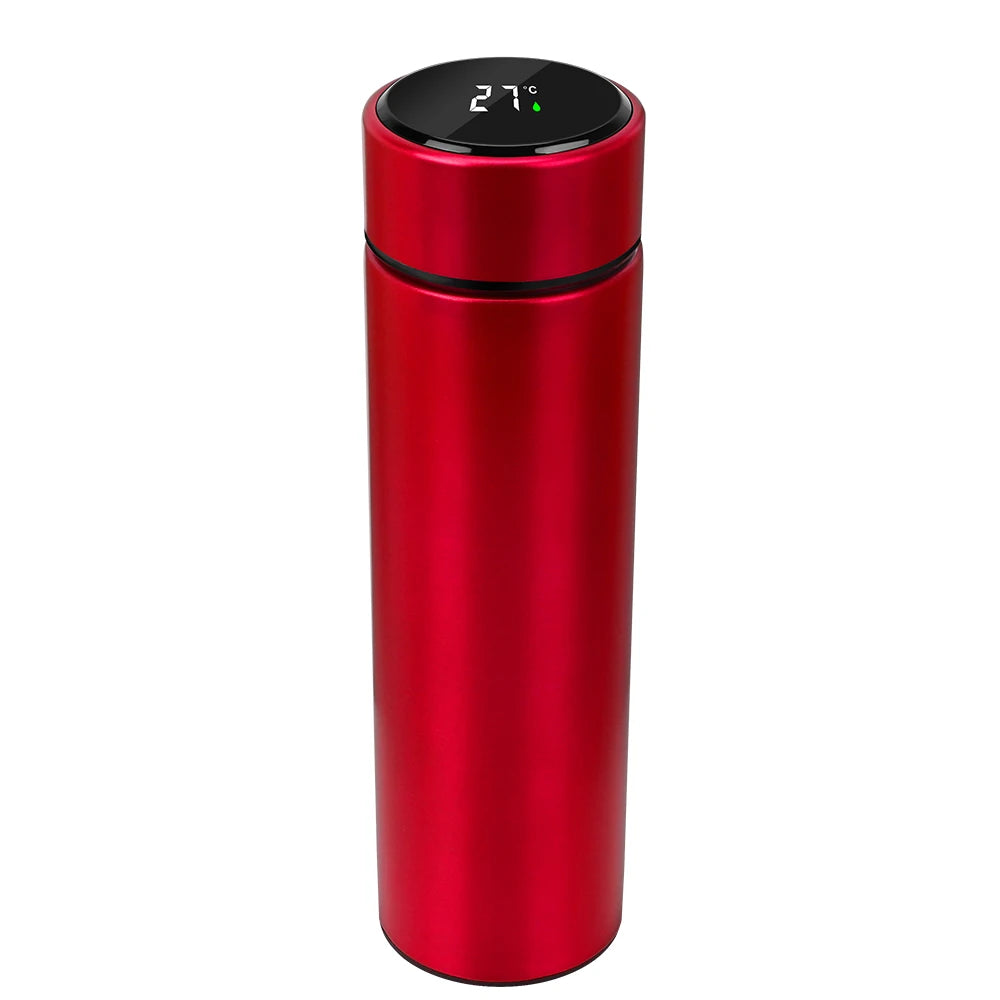 Temperature Display Stainless Steel Intelligent Thermos 500ML Led Digital Coffee Thermal Mugs Smart Insulation Cup Water Bottle